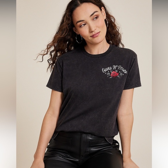 🔴Guns N Roses Relaxed Fit Graphic Tee - Picture 5 of 5